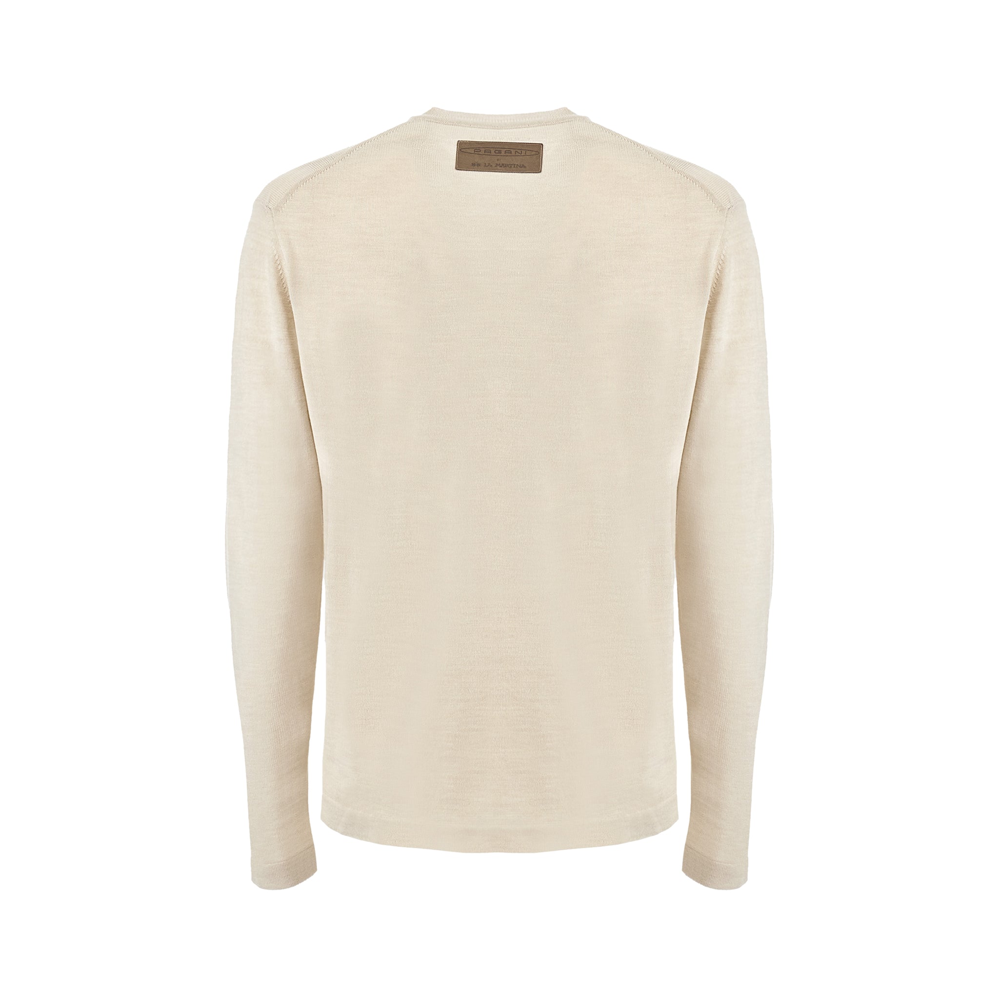 Cream Wool Crew-Neck Sweater | Utopia Capsule by La Martina