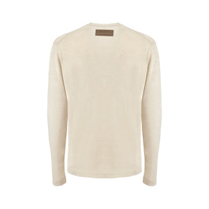 Cream Wool Crew-Neck Sweater | Utopia Capsule by La Martina