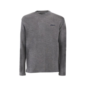 Pull Col Rond en Laine Gris Foncé | Utopia Capsule by La Martina