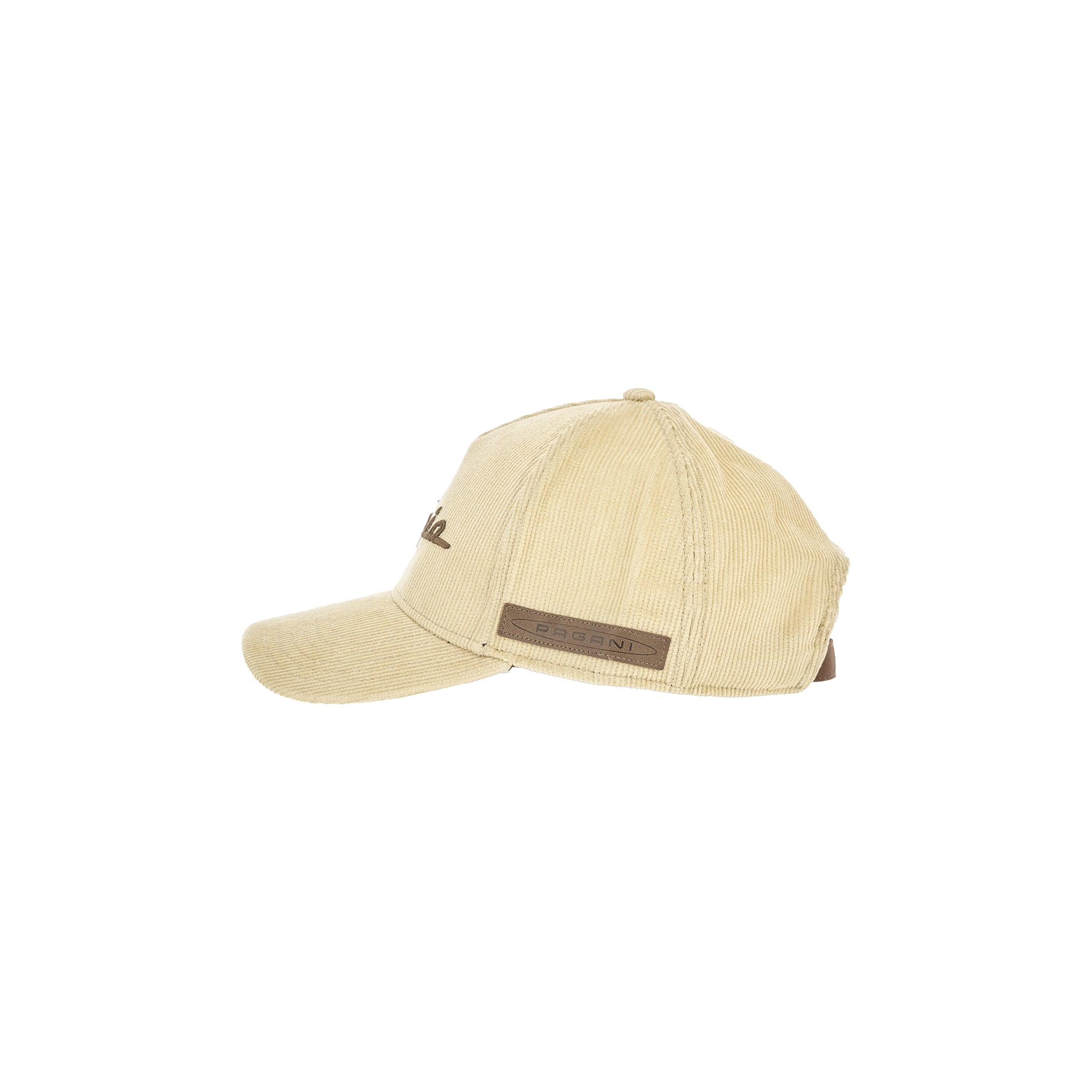 Gorra de béisbol de terciopelo color crema | Cápsula Utopia by La Martina