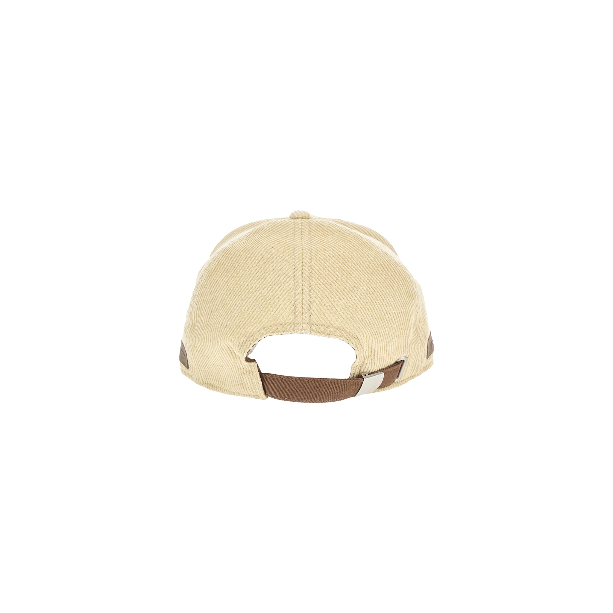 Gorra de béisbol de terciopelo color crema | Cápsula Utopia by La Martina