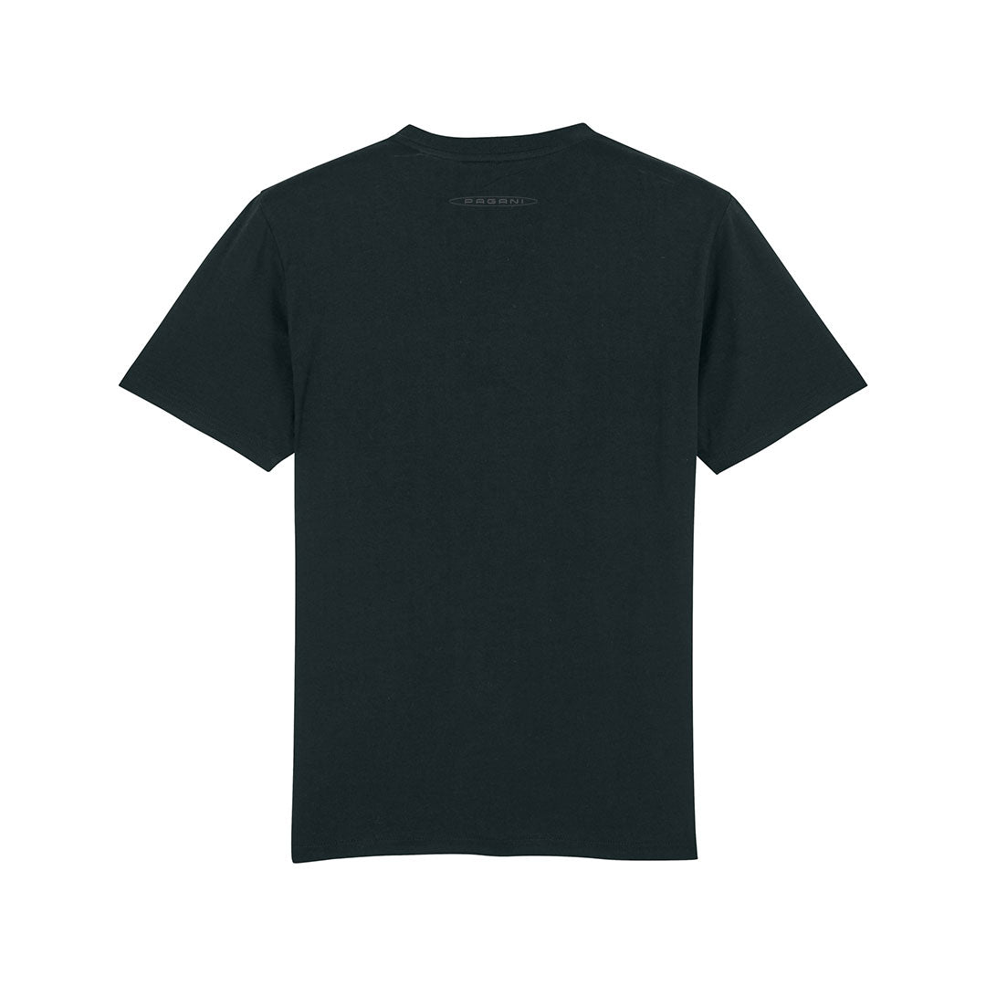 T-Shirt Huayra Codalunga Schwarz – 25. Jahrestag