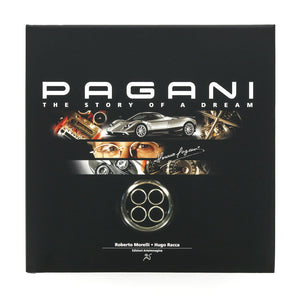 Livre officiel Pagani « The story of a dream », en version anglaise