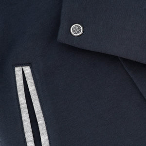 Herren-Sweathshirt mit Knöpfen Anniversario, grau | Zonda 20° Anniversario