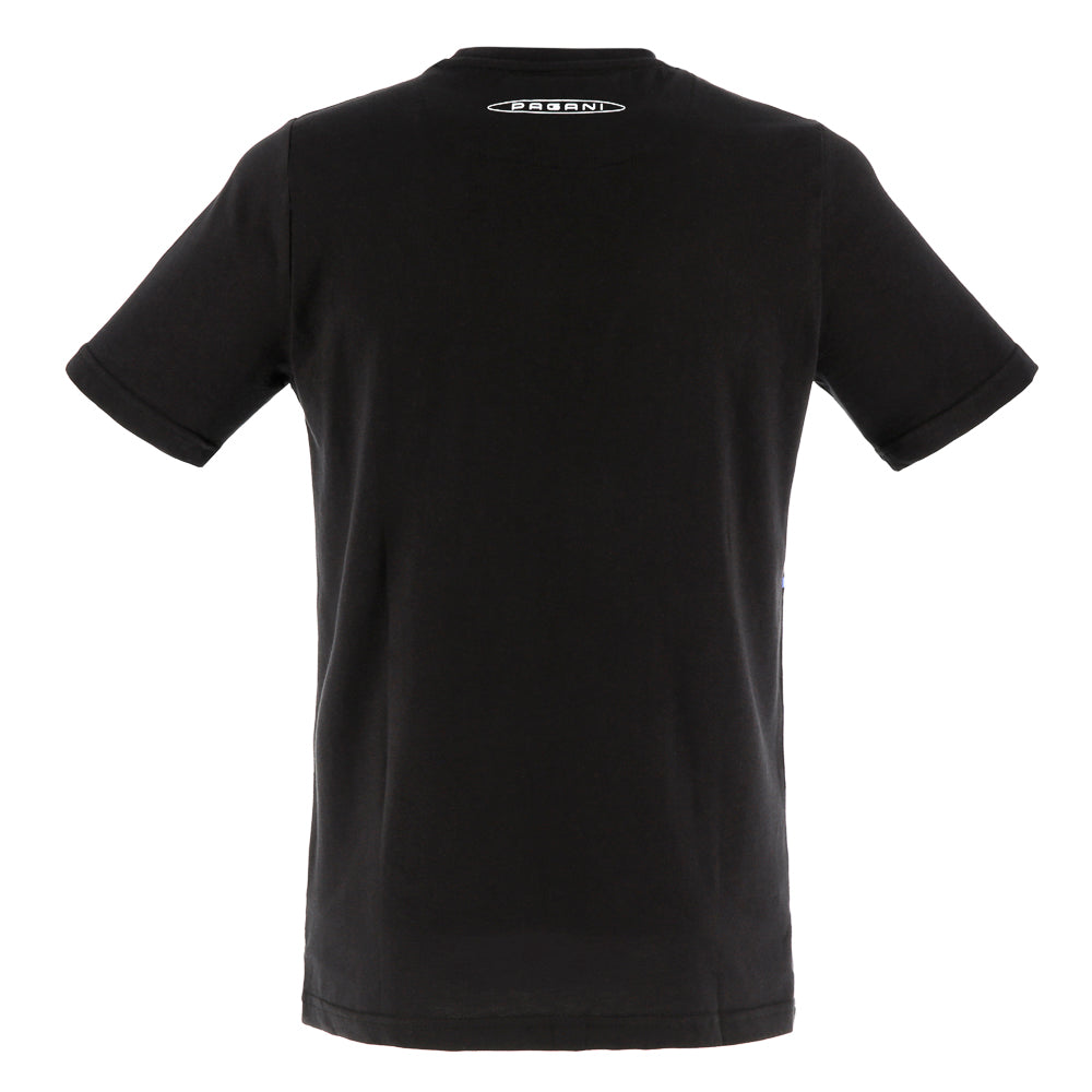 Men's black Zonda C12 T-shirt | Zonda 20th Anniversary