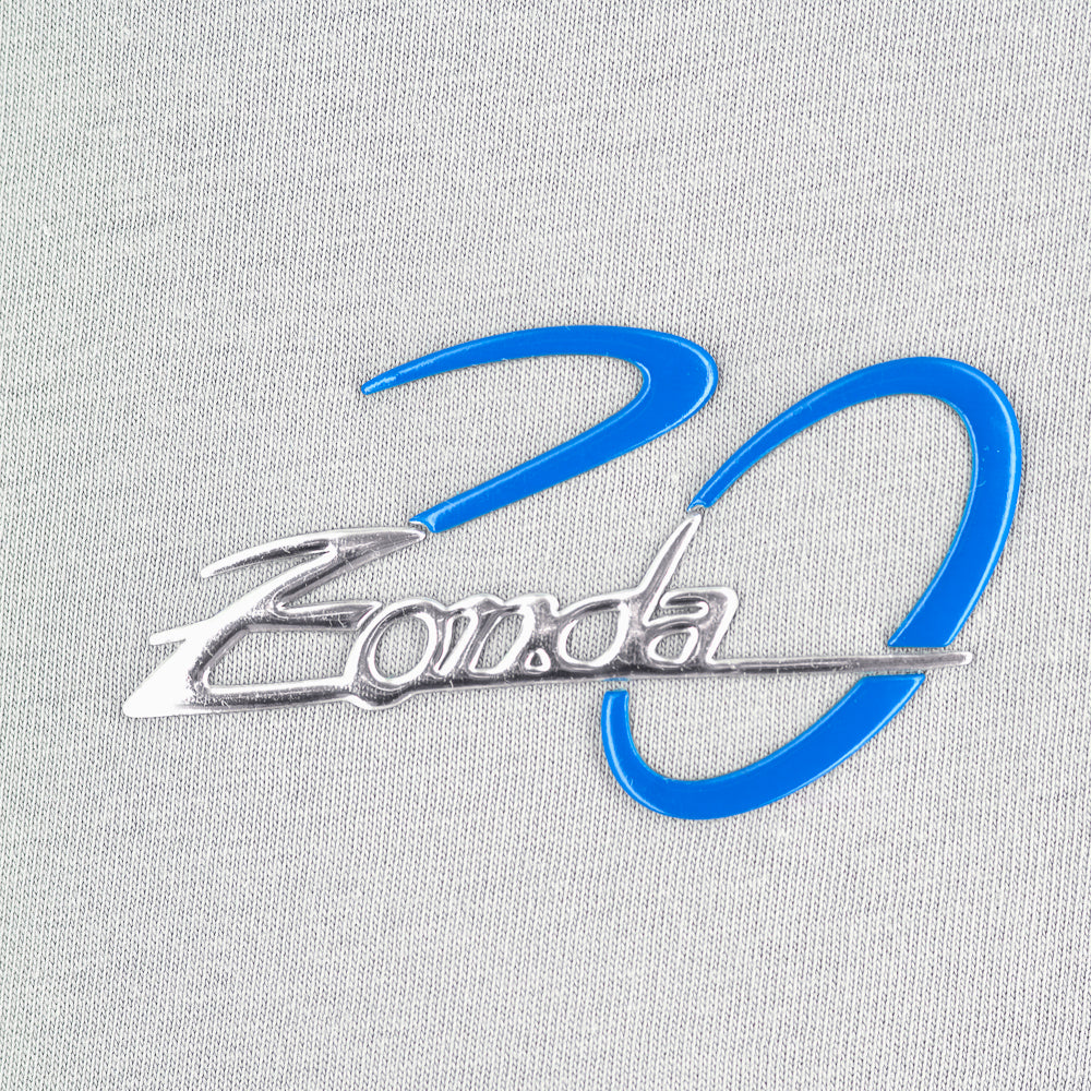 T-shirt Zonda F gris pour homme | 20e anniversaire de la Zonda