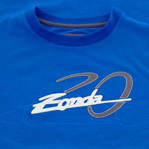 Camiseta Zonda F color azul para hombre | 20° aniversario del Zonda