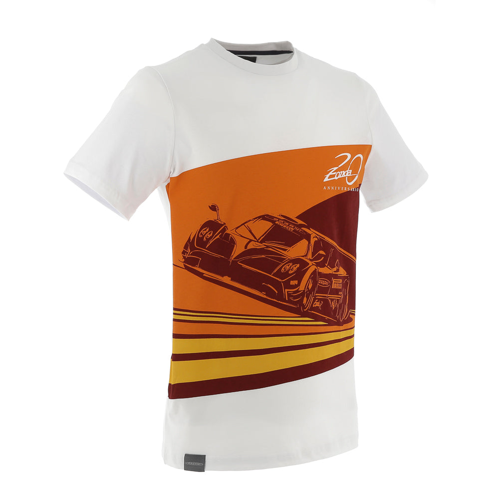 Men's white Zonda R T-shirt | Zonda 20th Anniversary