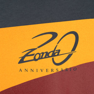 T-shirt Zonda R anthracite pour homme | 20e anniversaire de la Zonda