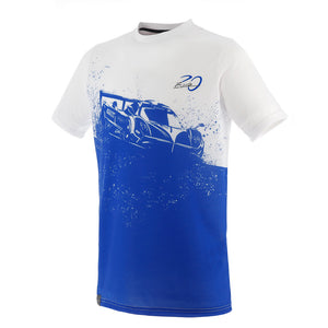 Men's blue/white splashes Zonda R T-shirt | Zonda 20th Anniversary