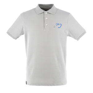 Men's gray Zonda R polo shirt | Zonda 20th Anniversary