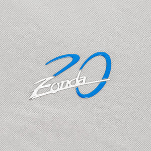 Men's gray Zonda R polo shirt | Zonda 20th Anniversary