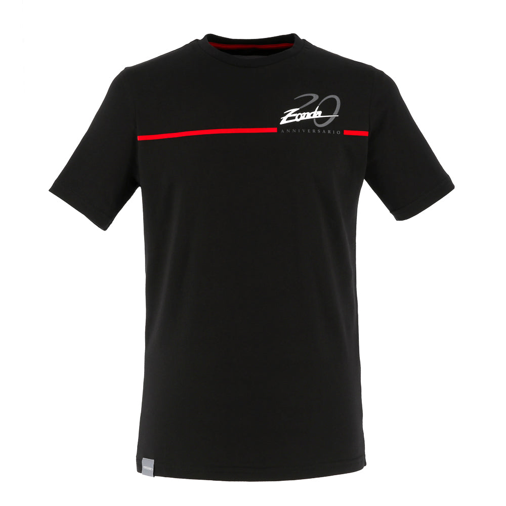 T-shirt Zonda Cinque noir pour homme | 20e anniversaire de la Zonda