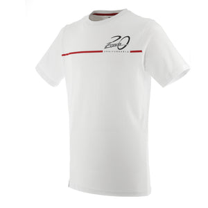 Camiseta Zonda Cinque blanca para hombre | 20° aniversario del Zonda