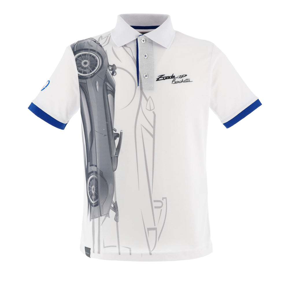 Men's Zonda HP Barchetta polo shirt | Zonda 20th Anniversary