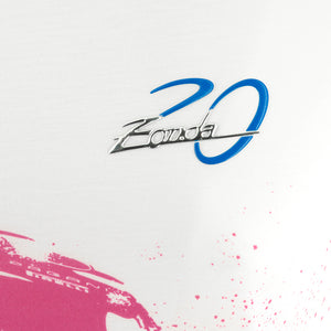 T-shirt Zonda R bianca/rosa donna /| Zonda 20° Anniversario