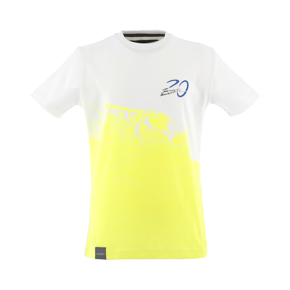 T-shirt Zonda R bianca/fluo bimbo | Zonda 20° Anniversario  