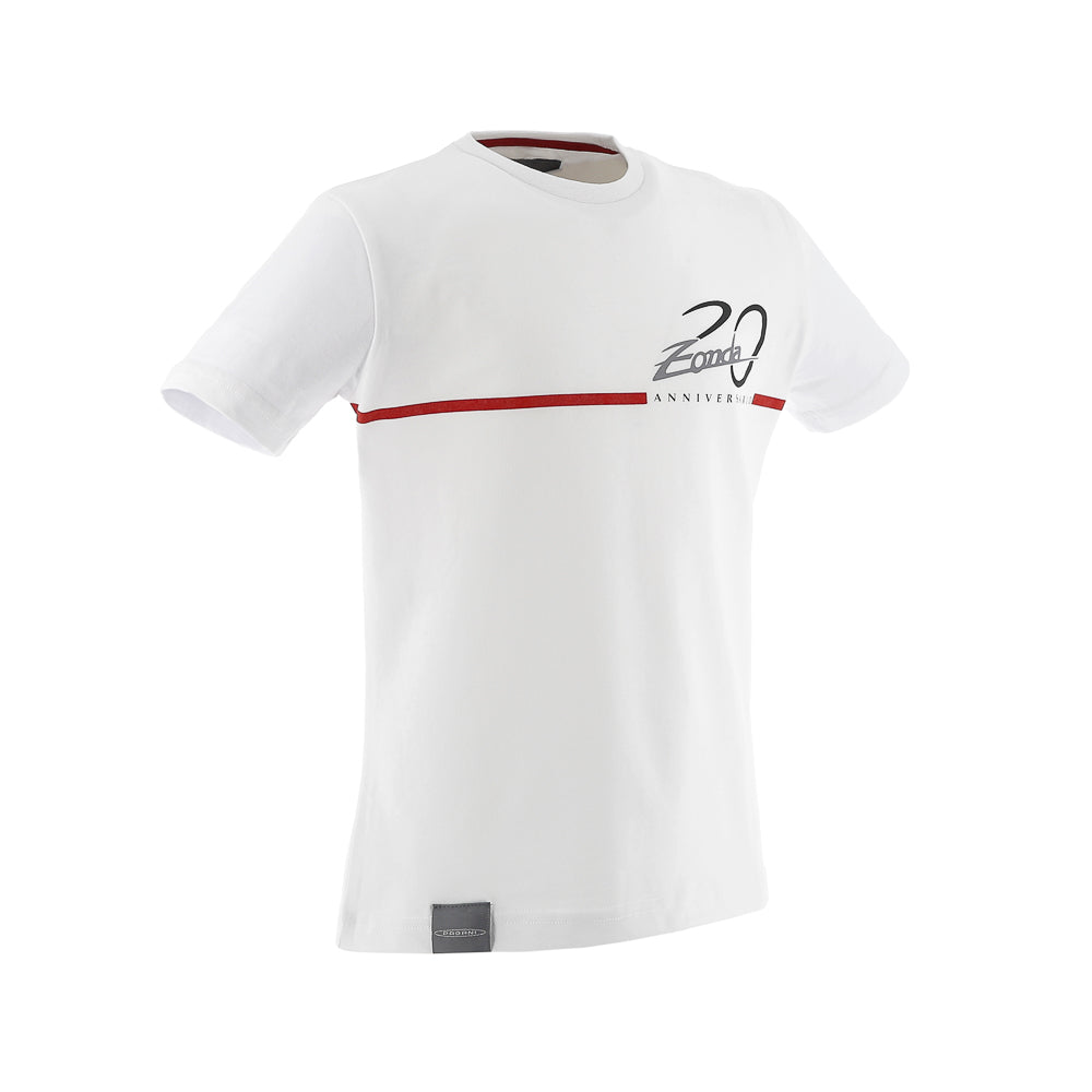 Camiseta Zonda Cinque blanca para niño | 20° aniversario del Zonda