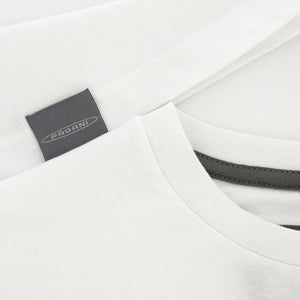 Camiseta Zonda dos caras blanca para hombre | 20° aniversario del Zonda