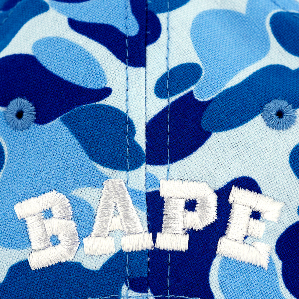 Baseballkappe mit Tarnmuster, blau | Bape Collection