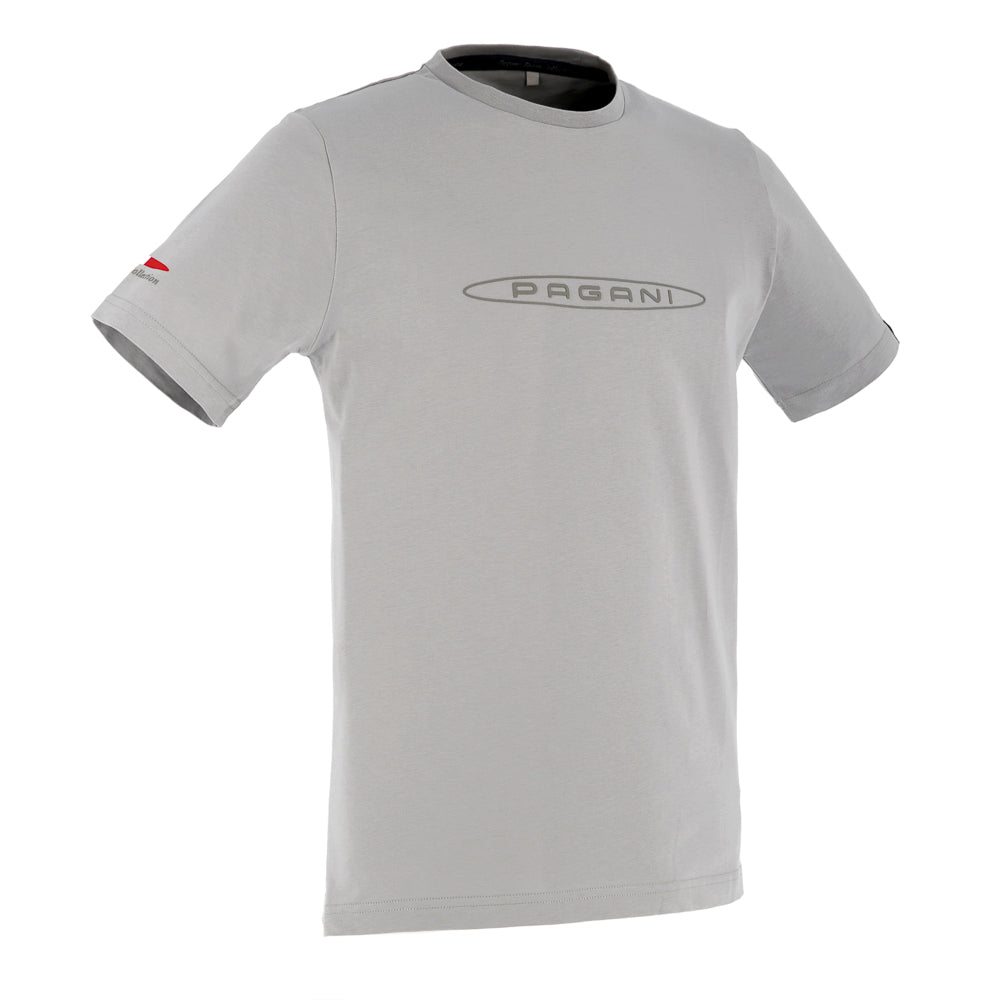 Men's pale gray T- shirt | Pagani Team Collection