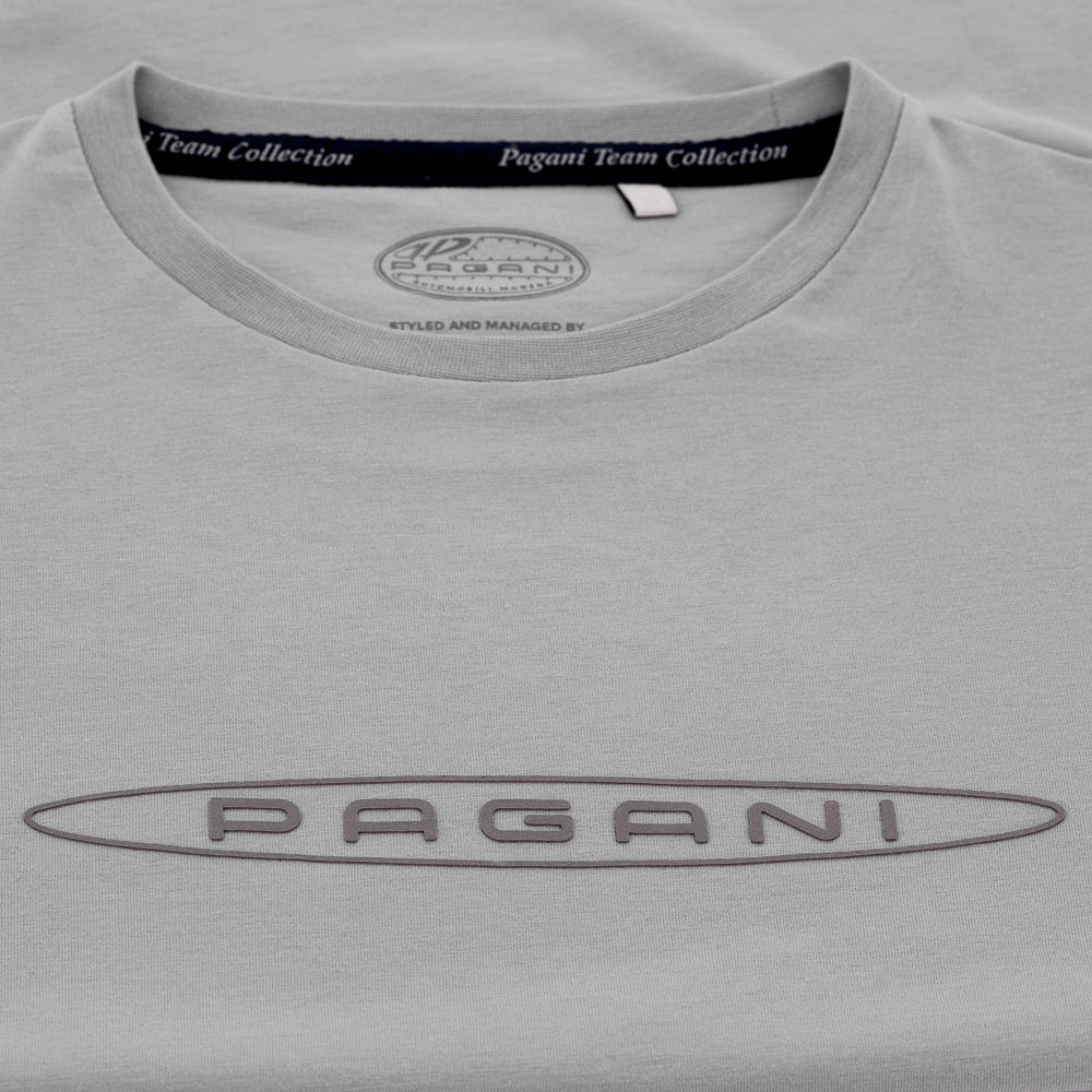 Men's pale gray T- shirt | Pagani Team Collection
