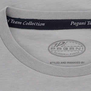 Camiseta gris claro para hombre | Pagani Team Collection
