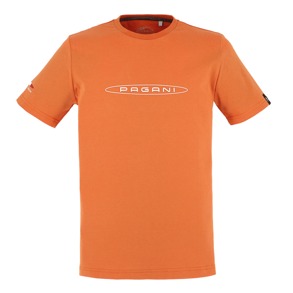 Chemise orange pour hommes | Pagani Team Collection