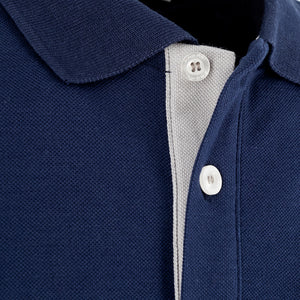 Herren-Polohemd, blau | Pagani Team Collection