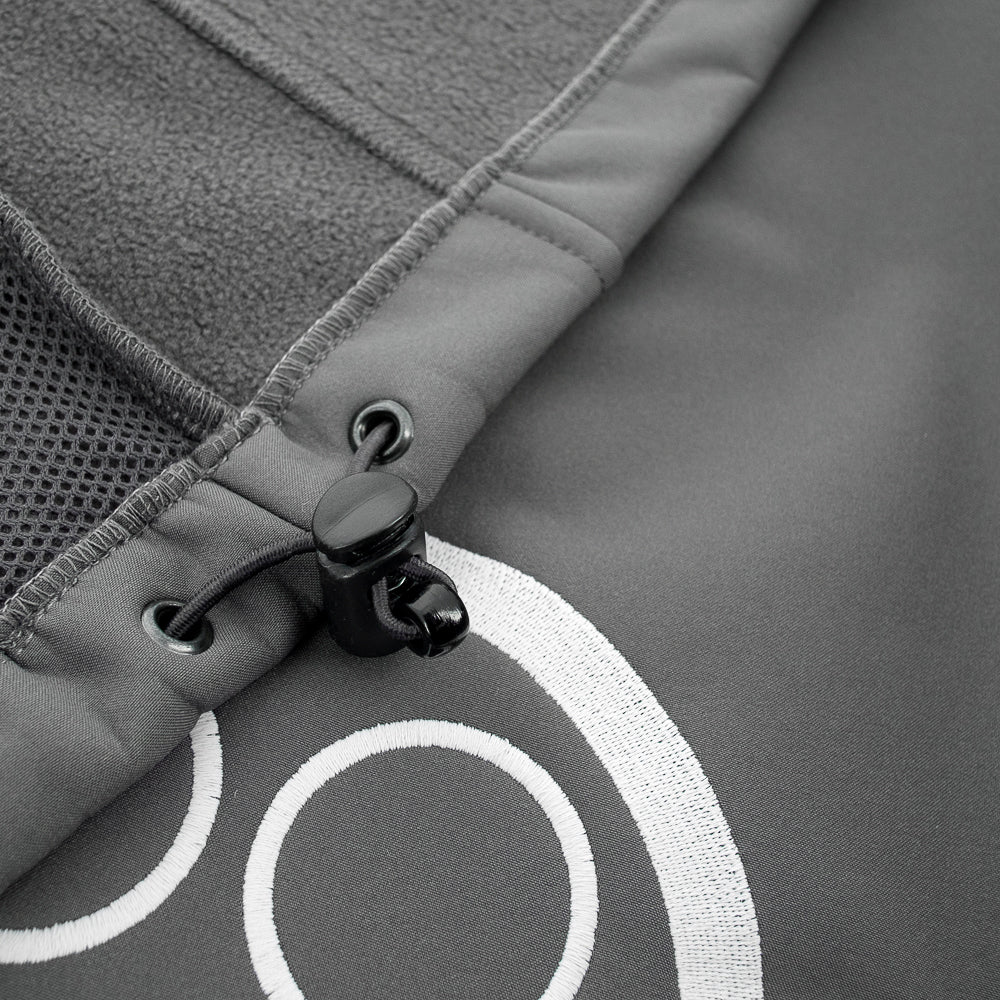 Men's dark gray softshell jacket | Pagani Team Collection