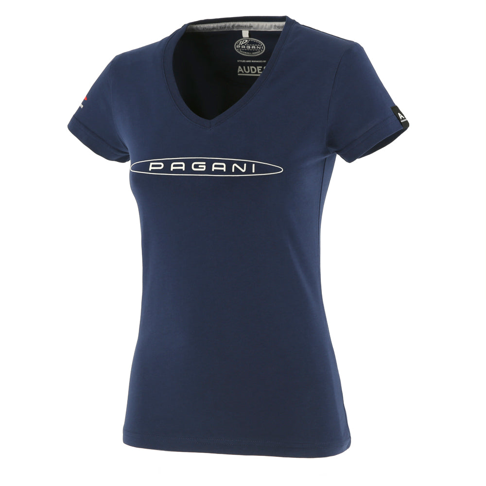 T-shirt bleu pour femme | Pagani Team Collection
