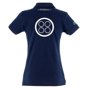 Damen-Polohemd, blau | Pagani Team Collection