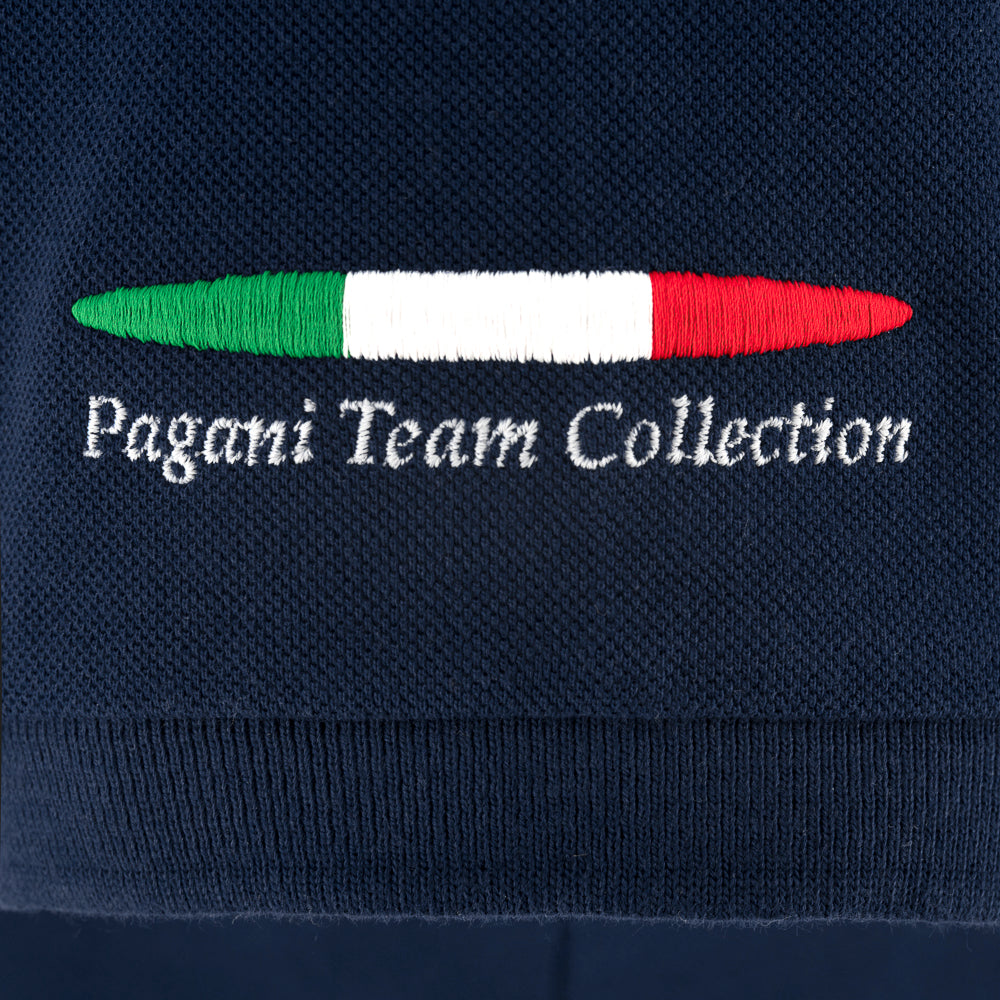 Polo azul para mujer | Pagani Team Collection
