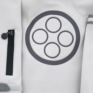 Veste coupe-vent gris clair pour femme | Pagani Team Collection