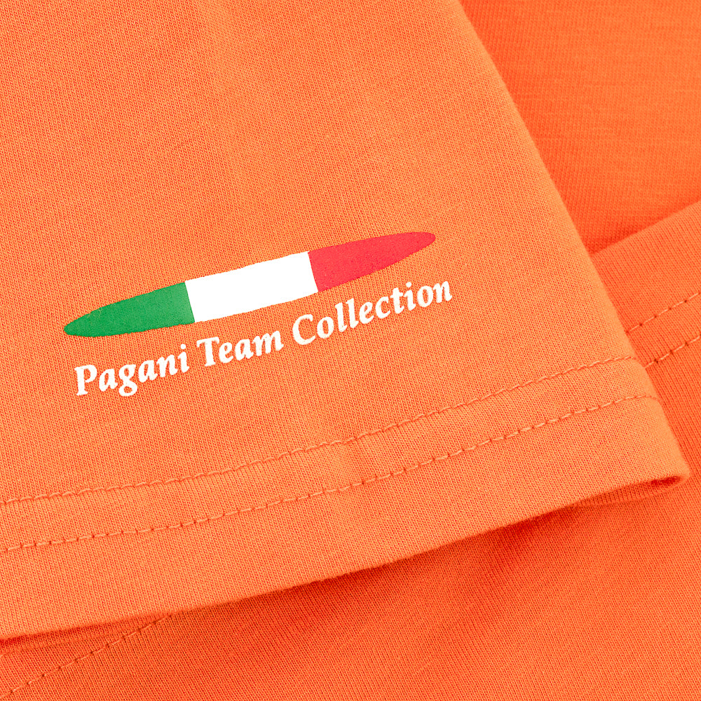 Kids' orange T-shirt | Pagani Team Collection