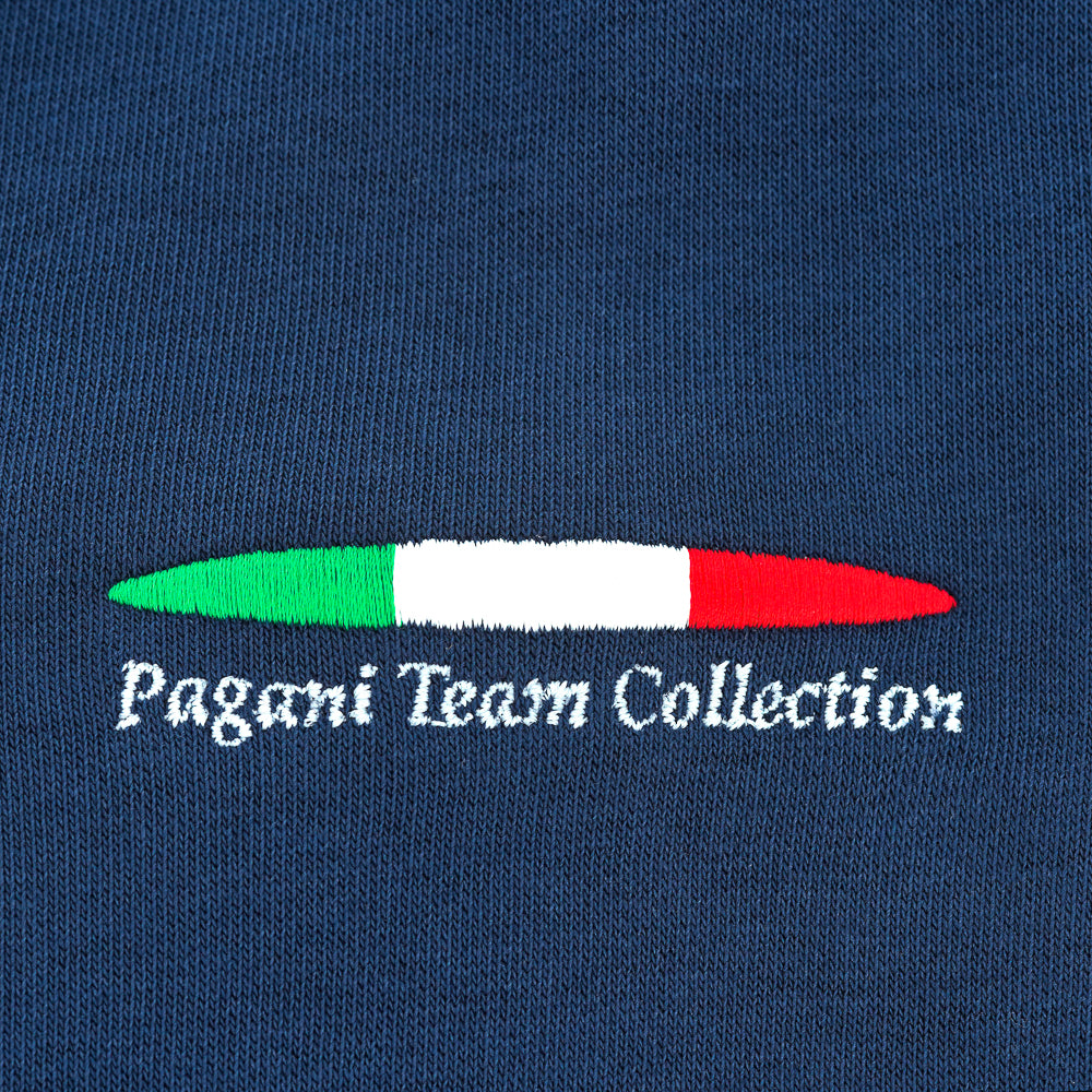 Kinder-Kapuzensweatshirt, blau | Pagani Team Collection