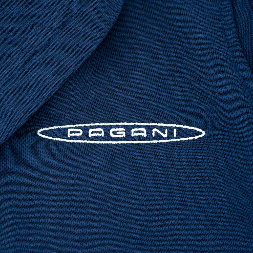 Kinder-Kapuzensweatshirt, blau | Pagani Team Collection