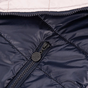 Men's blue/gray Double Face padded jacket | Pagani Team Collection