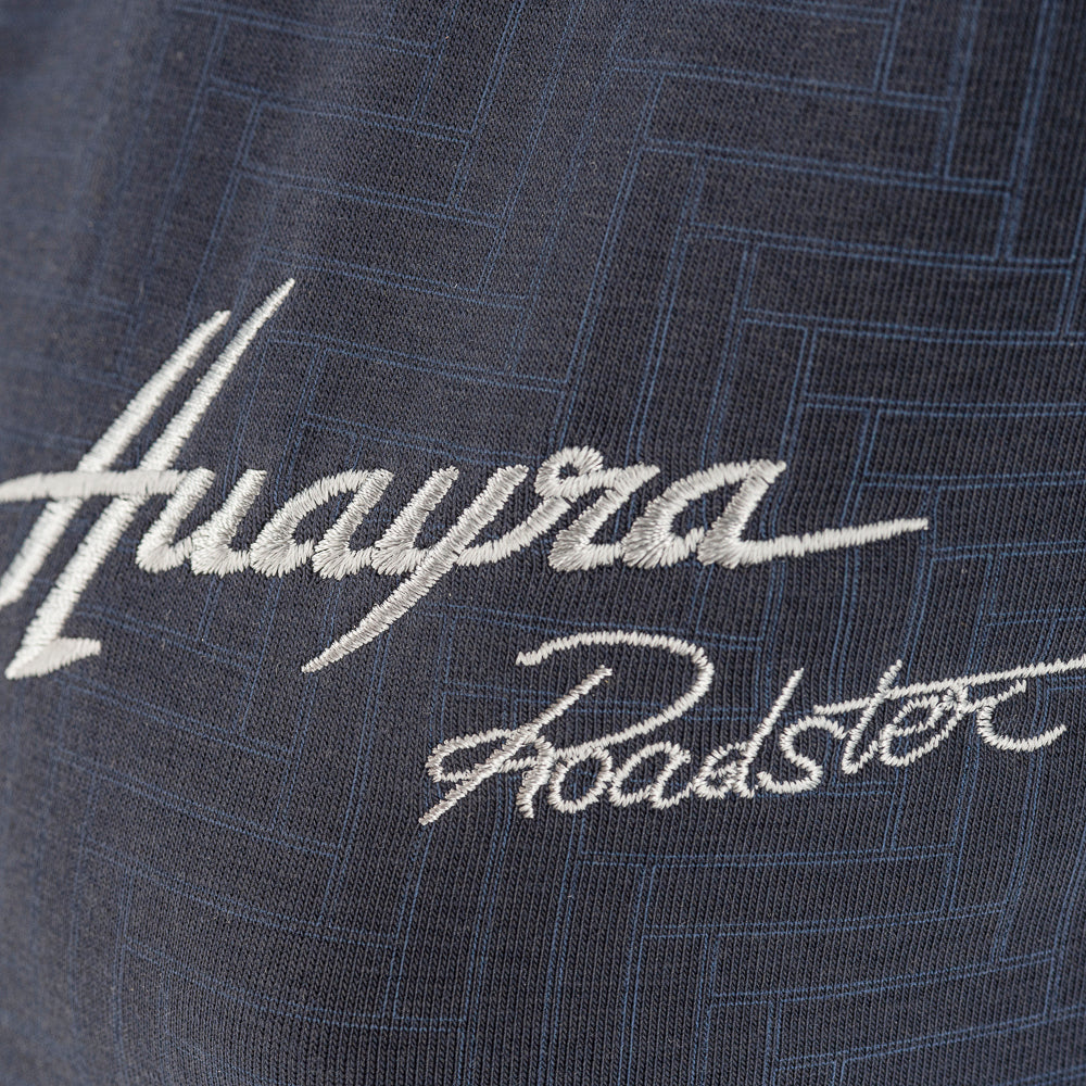 Polo bleu à manches bouffantes pour femme | Collection Huayra Roadster