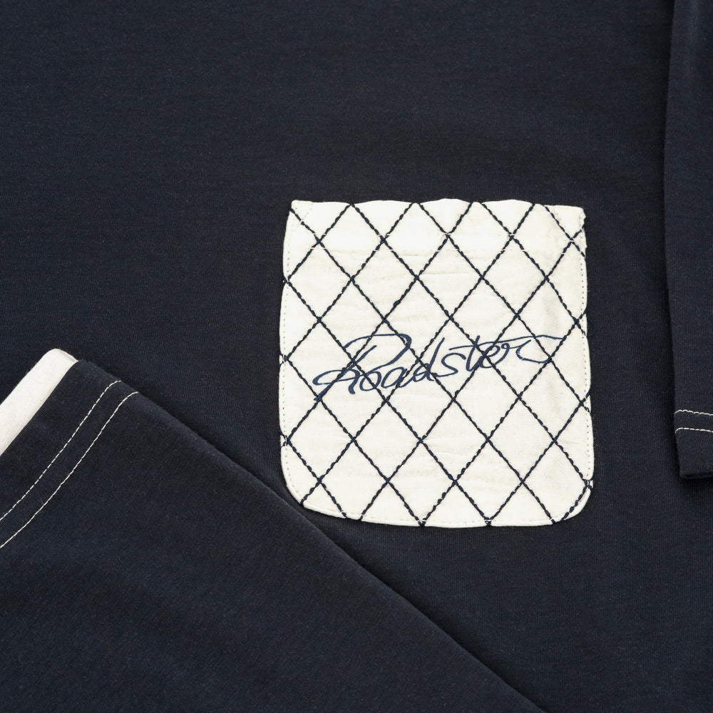 Men's blue breast pocket T-shirt | Huayra Roadster Collection