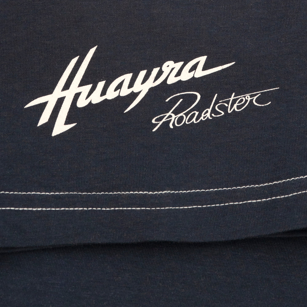 Men's blue breast pocket T-shirt | Huayra Roadster Collection
