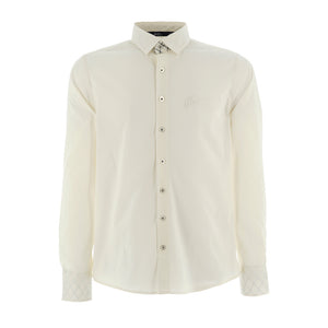 Men's white cotton shirt | Huayra Roadster Collection