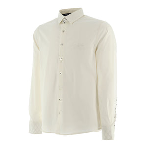 Men's white cotton shirt | Huayra Roadster Collection