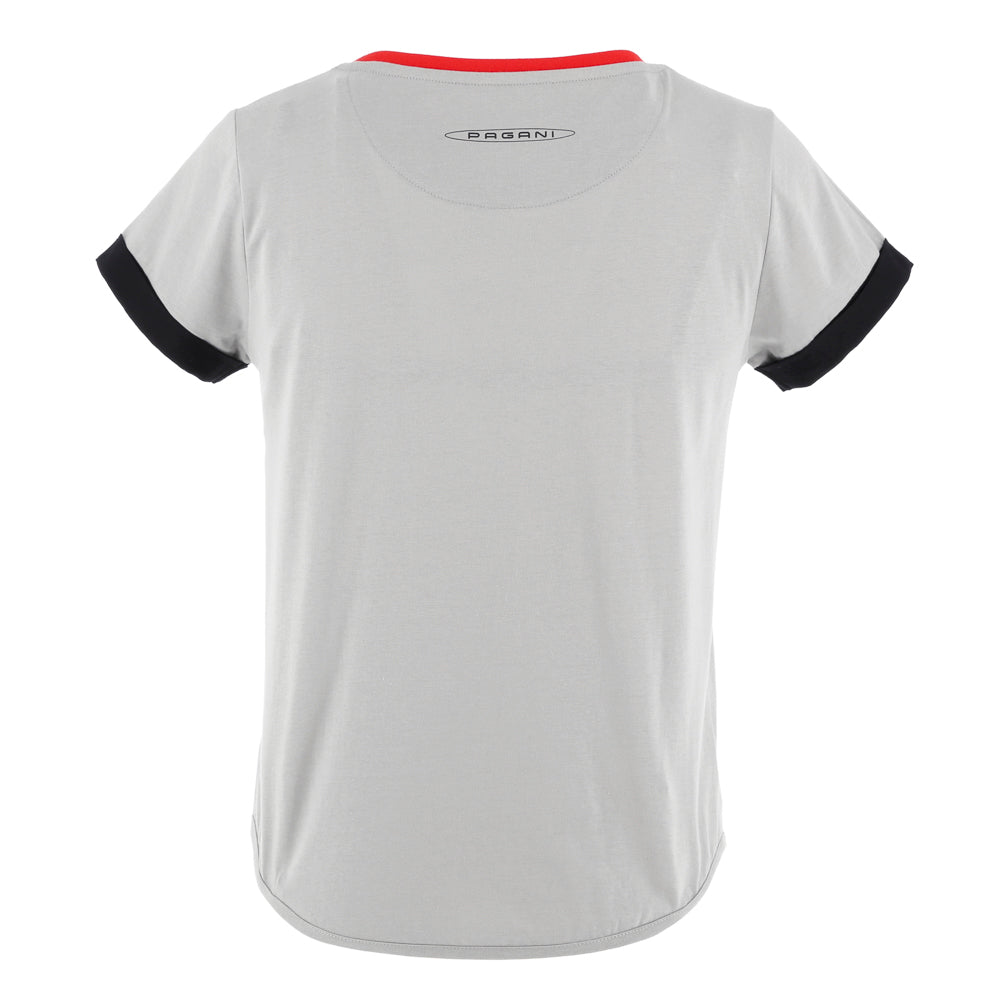 T-shirt Donna "20" Grigia | Collezione Huayra Roadster BC
