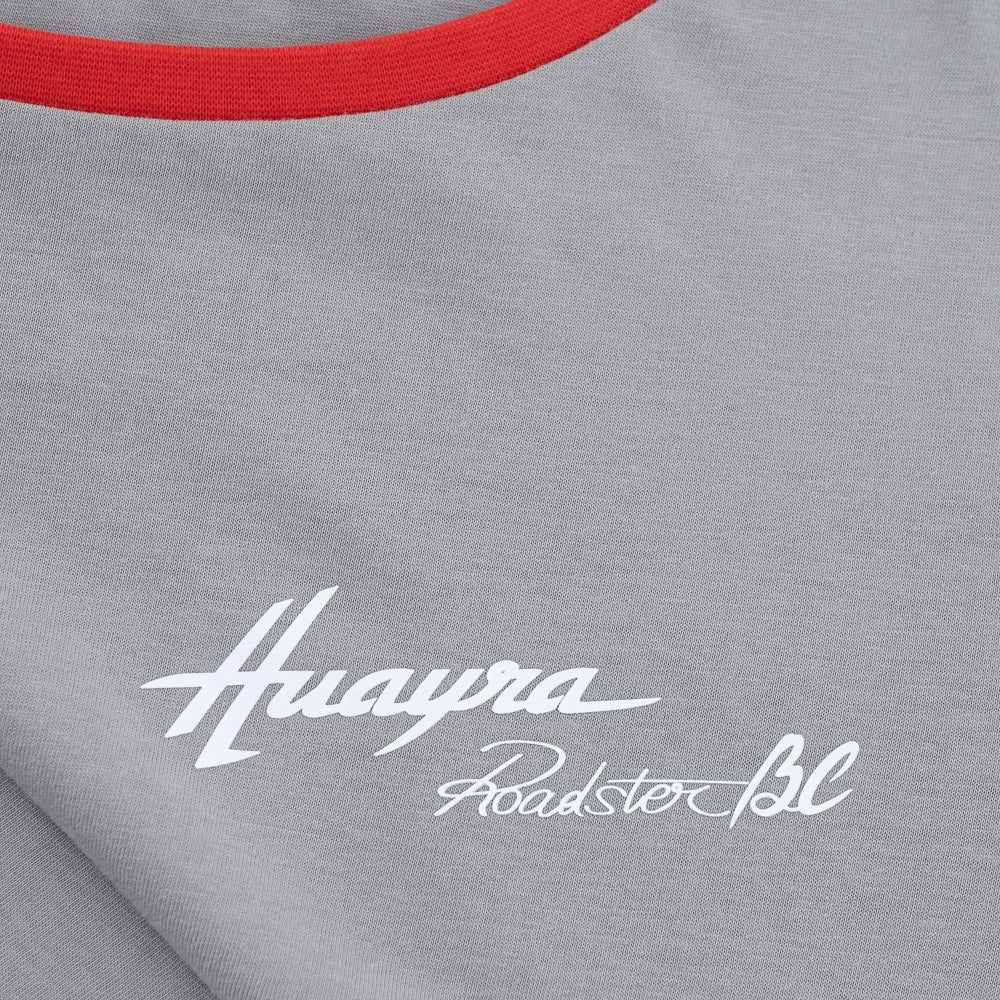 Damen-T-Shirt „20“, grau | Huayra Roadster BC Kollektion