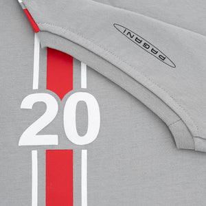 Kinder-T-Shirt „20“, grau | Huayra Roadster BC Kollektion
