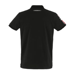 Herren-Polohemd, schwarz | Huayra Roadster BC Kollektion