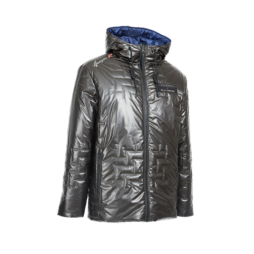 Padded jacket man double face blue/gray | Huayra R Capsule by La Martina