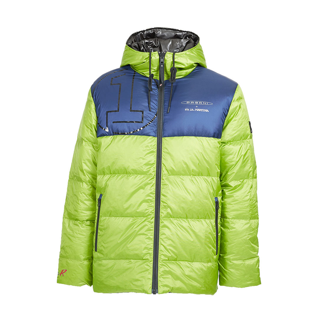 Padded jacket man double face lime/gray  Huayra R Capsule by La Marti –  Pagani Store