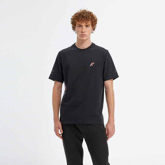 T-shirt short sleeves black | Huayra R Capsule by La Martina